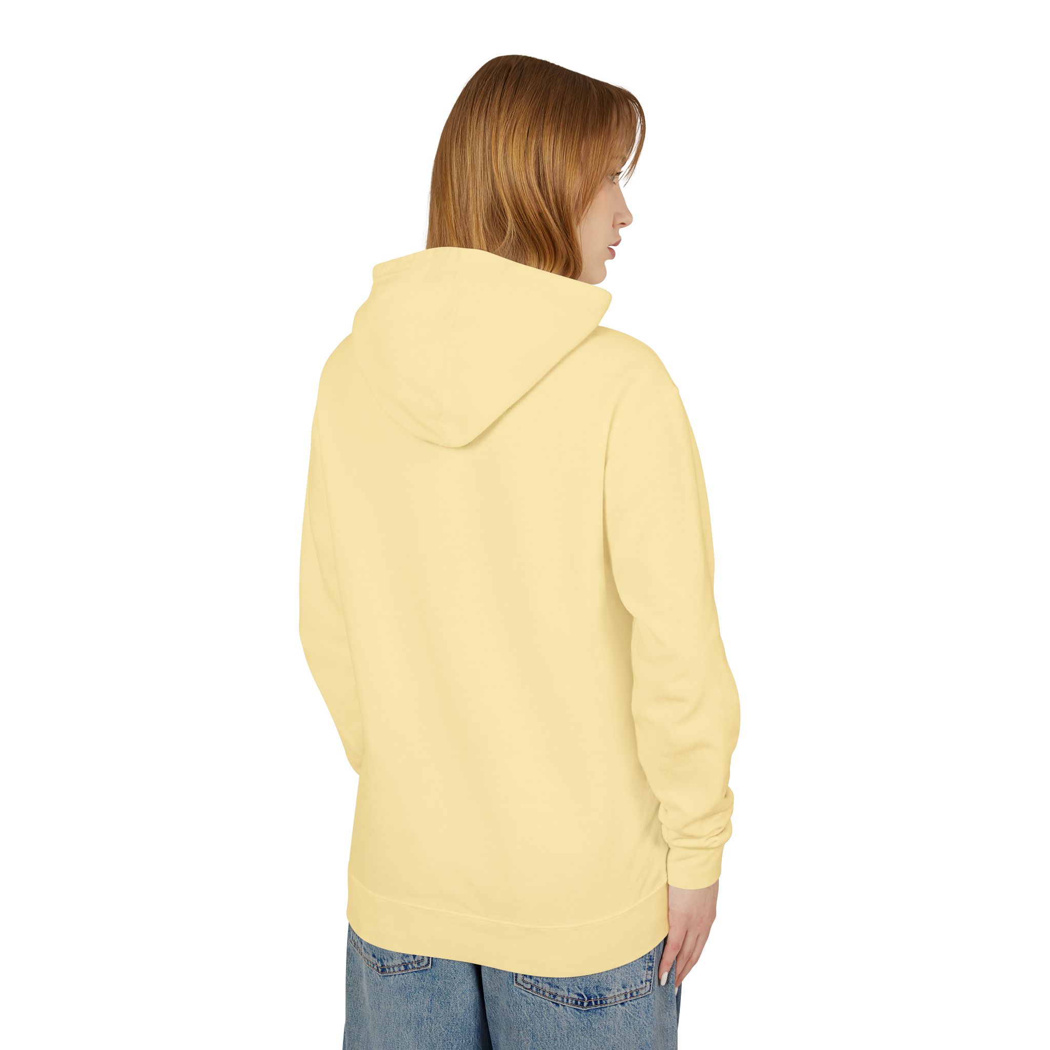 Retro Stripes | Unisex Lightweight Hooded Sweatshirt - Image 20