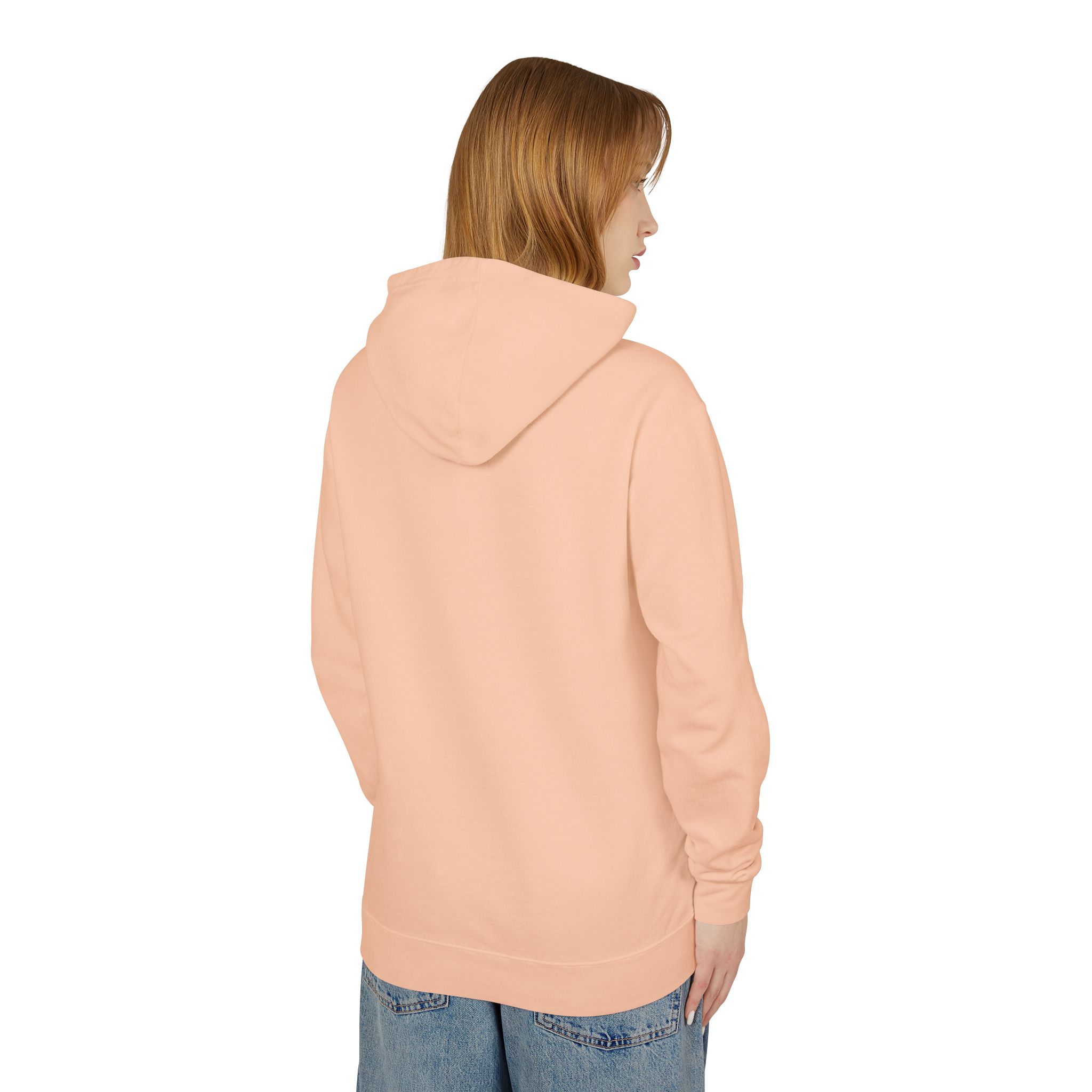 Retro Stripes | Unisex Lightweight Hooded Sweatshirt - Image 16