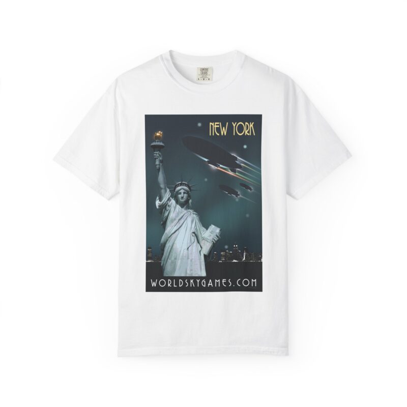 Poster Series, NEW YORK | Unisex Garment-Dyed T-shirt