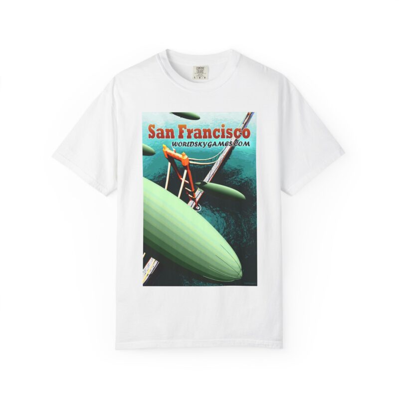 Poster Series, San Fransisco | Unisex Garment-Dyed T-shirt