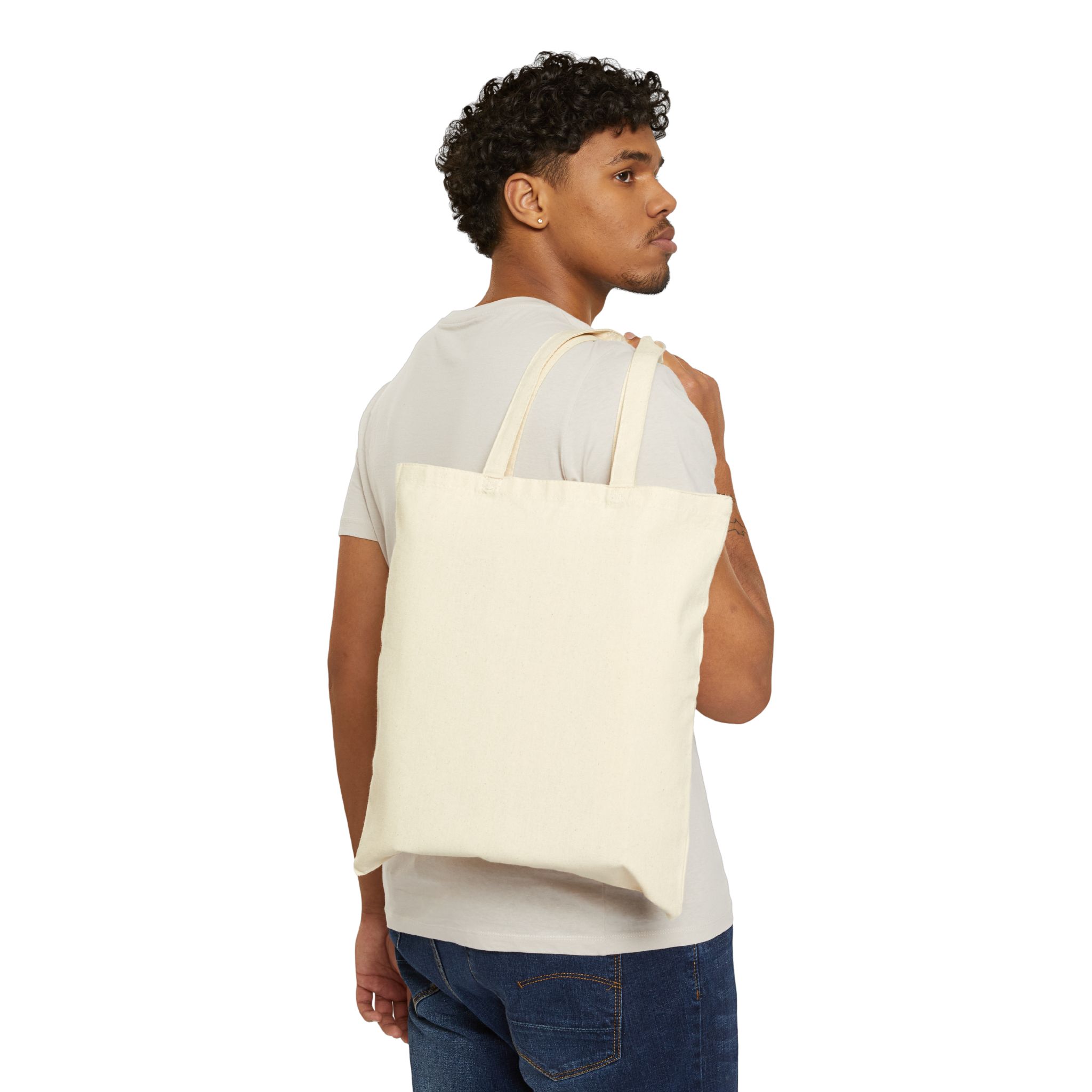 Poster Series, LONDON | Cotton Canvas Tote Bag - Image 4